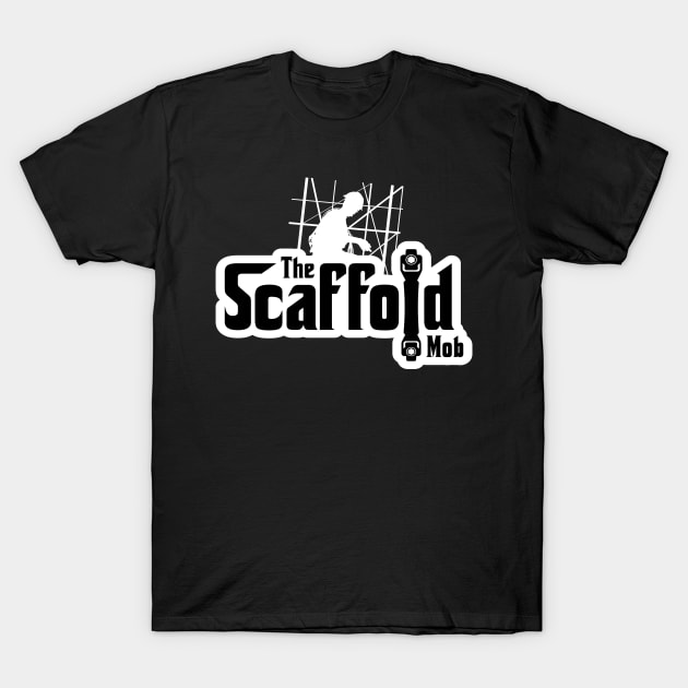 Scaffold Mob Man Logo T-Shirt by Scaffoldmob